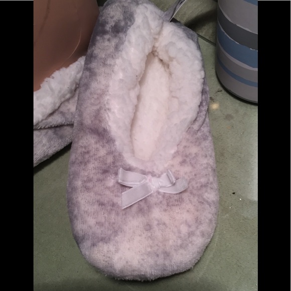 ❄️🔷SHERPA BOOTIE SLIPPERS in DECORATIVE TUBE - Picture 4 of 7